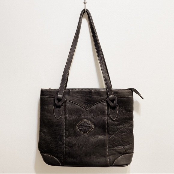 D’Luciano Moda Mexico Brown Leather Tote Shoulder Bag - Picture 1 of 9